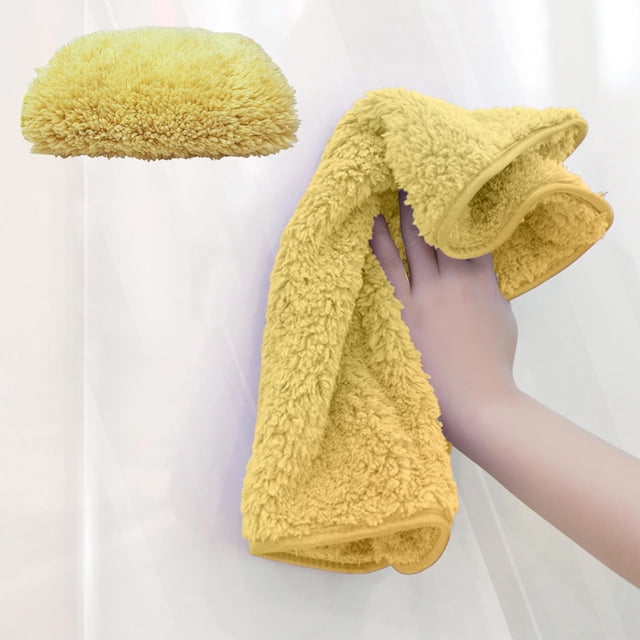 PRETXORVE Wipes Absorbent Non Kitchen House Cleaning Dishcloth Thickened Peplum Wipes