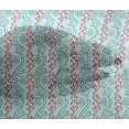 thumbnail image 4 of oneOone Viscose Chiffon Fabric Leaves & Floral Block Decor Fabric Printed BTY 42 Inch Wide, 4 of 4