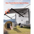 thumbnail image 2 of VEVOR 16' RV Replacement Awning Electric Trailer Awning for Most DC12V RVs, 2 of 9