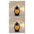 thumbnail image 2 of QualitChoice Pumpkin Skull LED Pony Lantern Halloween Decoration Prop Creative Holiday Bar Party Light LED Oil Lamp Prop Dropshipping No.03 2Set, 2 of 6