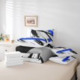 thumbnail image 4 of YST Gradient Abstract Vintage Comforter Set, 7-Piece, Modern, Full, 4 of 4