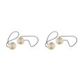 thumbnail image 4 of yingyy 1/2/3/5 2 Pcs Attache de Rideau Rond Polyester Remplacement Style Simple Cuisine Pare-Soleil Fixation Beige 2 Pcs, 4 of 6