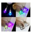 thumbnail image 1 of Party Earrings Creative Bulb Shape LED Light up Earrings Novelty Earrings, 1 of 1