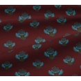 thumbnail image 5 of oneOone Viscose Jersey Fabric Floral Block Printed Fabric 1 Yard 60 Inch Wide, 5 of 5