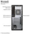 thumbnail image 4 of Dell OptiPlex 3050 Tower High Performance Desktop Computer, Intel Quad Core i5-6500 up to 3.6GHz, 16G DDR4, 256G SSD, DVD, WiFi, BT, 4K Support, DP, HDMI, Win 10 Pro 64 English/Spanish/French(Renewed), 4 of 5