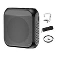 thumbnail image 3 of Voice Amplifier 2200mAh Megaphone Speaker Personal Voice Amplifier for Classroom Black, 3 of 9