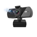 Webcam 2K Complet HD 1080P Caméra Web Autofocus avec Microphone USB Cam Web pour PC Ordinateur Mac Ordinateur portable, Facile à utiliser