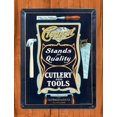 thumbnail image 1 of ORUYROP Tin Sign Clearcut Cutlery Kitchen Ad Restaurant Rustic Wall Decor TIN Sign 7.8X11.8 INCH, 1 of 1