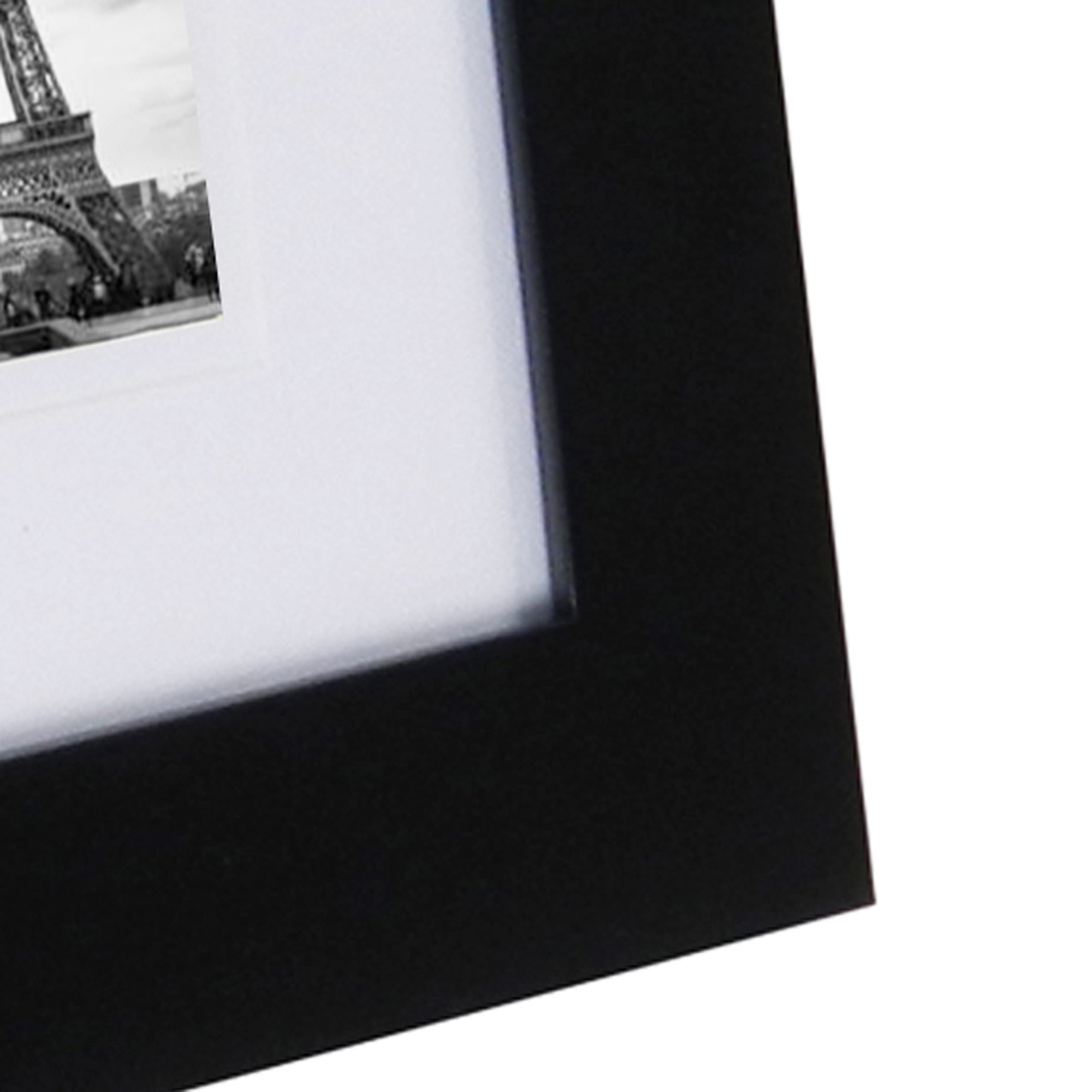 Unbranded Cadre photo Museum 6x8po , finition noir, Cadre décoratif pour table et mur