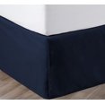 thumbnail image 1 of SGI Bedding 9 Inch Pleated Bed Skirt | Microfiber Bed Skirt | Fade Resistant, Wrinkle Free, Anti-static, Decorative, Extra Storage Space, Clutter-Free | King, Navy Blue, 1 of 6