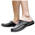 thumbnail image 3 of jovati Fashion Mens Stylish Comfortable Soft Bottom Non-slip Outdoor Indoor Slippers, 3 of 9
