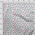 thumbnail image 2 of oneOone Cotton Poplin Fabric Triangle Block Printed Craft Fabric BTY 42 Inch Wide, 2 of 4