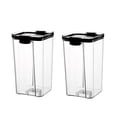 thumbnail image 2 of EGNMCR Pot de Cuisine Scellé avec Couvercle Boîte de Conservation pour Grains Entiers Contenant de Rangement 2 Pcs, 2 of 5