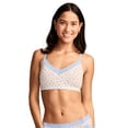 thumbnail image 1 of Jockey Soutien-Gorge Léger en Microfibre à Dentelle Extensible Douce pour Femmes, 1 of 7