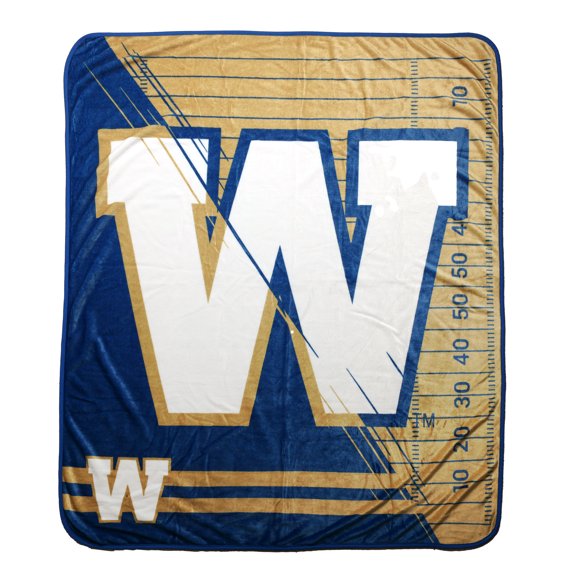 Jeté des Blue Bombers de Winnipeg de la LCF, 50 po x 60 po