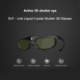 thumbnail image 2 of Lunettes 3D Active DLP Link Compatibles avec les Projecteurs Optama/ Acer/ BenQ/ ViewSonic, 2 of 8