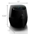 thumbnail image 2 of MegaChef MCAI-320 Airfryer And Multicooker With 7 Pre-Programmed Settings in Sleek Black, 3.5 quart - Black, 2 of 5
