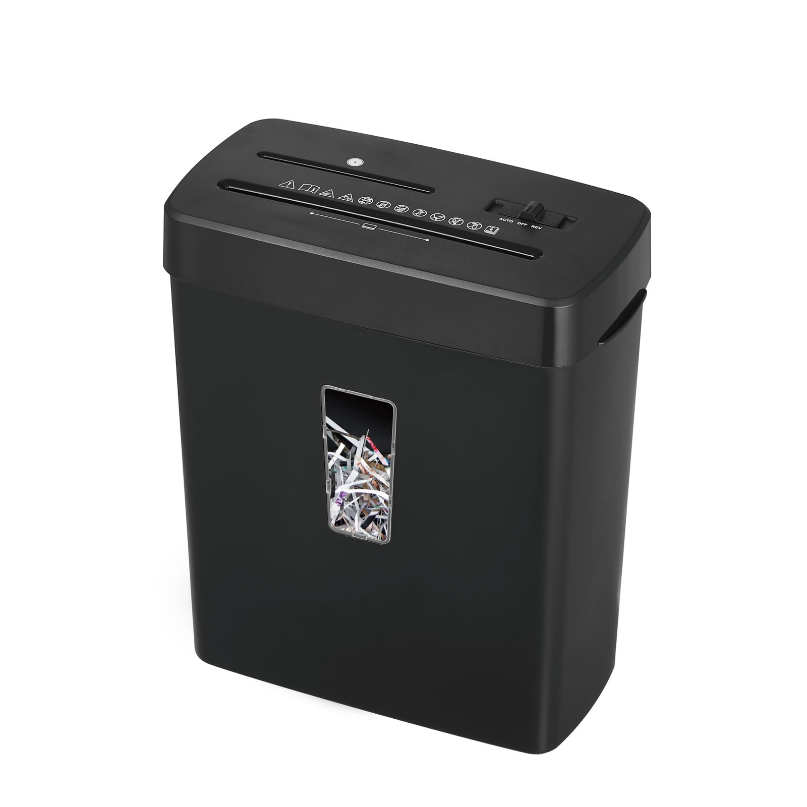 13L Large Capacity Office Paper Shredder  4Security Level Cross Cut Shredder  Shreds 8 Sheets at Once  Electric Document Shredder for Home  Office Use Ideal for Sensitive Document Destruction