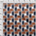 thumbnail image 2 of oneOone Tissu de Voile de Coton Biologique Brosse de Course Tissu Imprimé Ikat BTY 42 Pouces de Large, 2 of 4