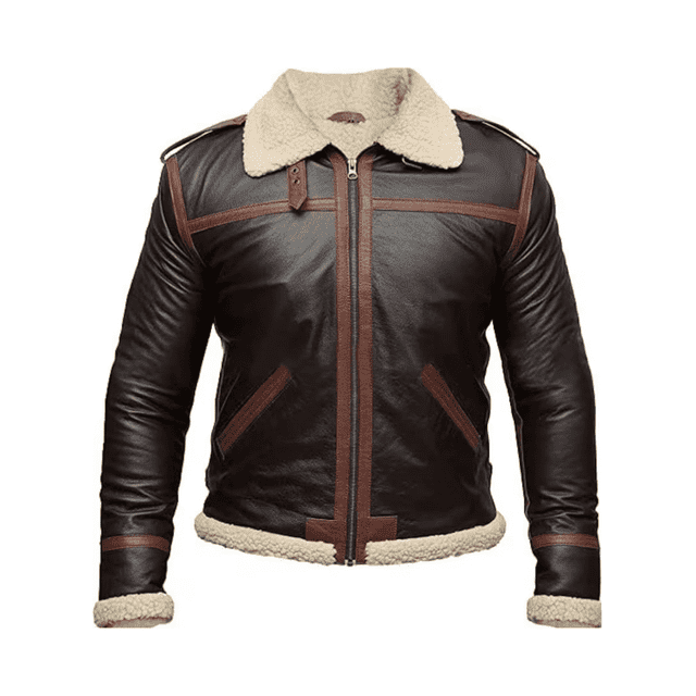 B3 Bomber Jacket Mens Brown Leather Bomber Jacket B3 Aviator Jacket Mens Brown Leather Jacket Shearling Aviator Jacket Mens Shearling Jacket size XXXS