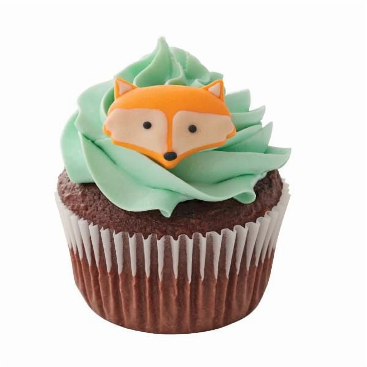 Décorations en glace royale Daim, hibou, renard et ours Wilton, 1,34 oz (12 unités)