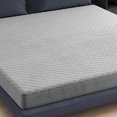 thumbnail image 2 of Costway King Size Mattress Protector with Deep Pocket Sponge Padding Anti-slip Bottom Gray, 2 of 10
