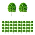 thumbnail image 3 of 50x Simulation 1:100 Train Miniature Paysage d'Arbre pour Chemin de Fer Style D, 3 of 9