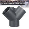 thumbnail image 4 of Premium Y Branch Pipe Connector for 60mm Vent Ducting Easy Installation, 4 of 4