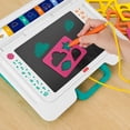 thumbnail image 3 of Fisher-Price Learn & Doodle Desk, Mess-Free Writing & Drawing Tablet with LCD Screen for Kids, 3 of 6