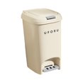 thumbnail image 3 of Luzkey Foot Pedal Garbage Bin Garbage Container Bin Waterproof Rubbish Bin Step Trash Can Kitchen Waste Basket for Home Office Study 10L, 3 of 8