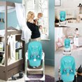 thumbnail image 3 of WIFKLSIIPG High Chair Cushion with Soft Leather High Chair Cover Foldable High Chair Insert Cushion PU Leather Kids Dining Room Cushion Suitable Children, 3 of 5