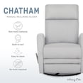 thumbnail image 4 of Dream On Me Chatham Swivel Glider, Recliner, 4 of 7