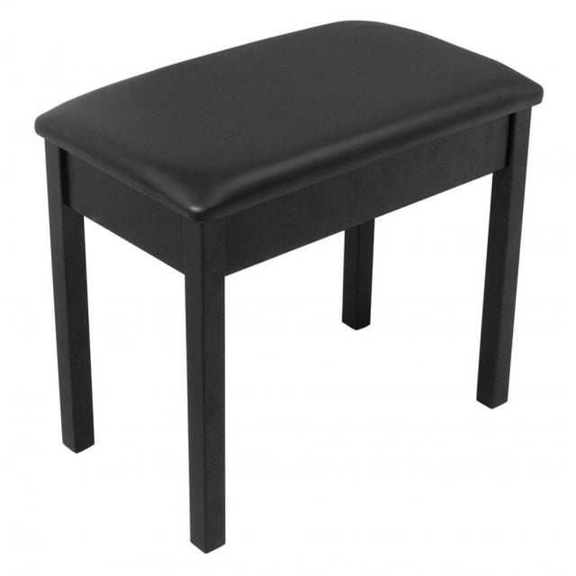 On Stage KB8902B Banc Piano avec Dessus Rabattable pour Rangement Noir