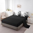 thumbnail image 3 of YST 7pcs Ombre Gradient Gray Oil Painting Comforter Set, King, 3 of 4