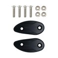 thumbnail image 3 of 2x Mirror Block Off Plates Aluminum Easy to Install for CBR1000rr black, 3 of 9