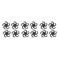 thumbnail image 3 of ZheElen Premium Archery Bow String Stabilizer Vibration Absorber Dampeners Enhanced Performance Black 3Set, 3 of 6