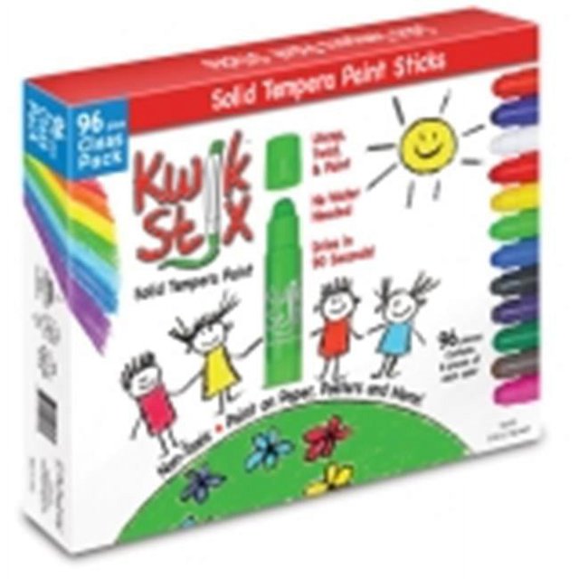 The Pencil Grip TPG696 Kwik Stix Tempera Paint Classpack Pencil Grip