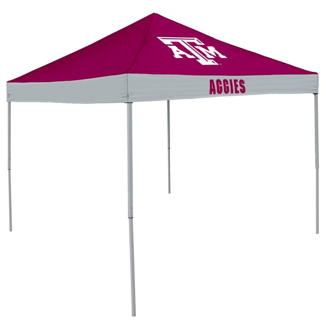 Logo Brands NCAA Florida State Seminoles Economy Canopy Tailgate Tent (9' x 9') – Powder-Coated Steel Frame, Water-Resistant Polyester, Team Color Design