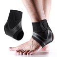 thumbnail image 1 of TUWABEI Protège-Cheville de Soccer Coussinets de Soutien de Cheville Protection de Cheville de Soccer Protecteur Élastique pour Course Fournitures de Basketball, 1 of 8