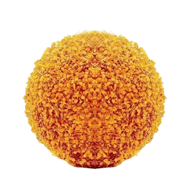 BKER Fleur en Plastique Colorée Orange Verte Décorative pour Plafond