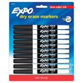 thumbnail image 2 of EXPO Low-Odor Dry-Erase Marker, Fine Point, Black, 10/Pack, 2 of 3