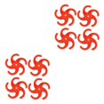 thumbnail image 1 of ZheElen Premium Arc Arc Corde Stabilisateur Amortisseurs de Vibrations Performance Accrue Rouge 2Set, 1 of 6