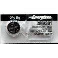 thumbnail image 1 of Energizer 386/301 SR43 Silver Oxide Button Battery 1.55V (Pack of 2), 1 of 1