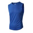 thumbnail image 4 of EOYWHK Men's Tank Tops Quick Drying Breathable Solid Color Muscle Shirts Sleeveless Crew Neck Lounge Tops for Gym Fitness, 4 of 8