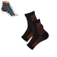 thumbnail image 1 of RYRDWP Orthopaedic Compression Socks Foot Compression Ankle Support Plantar Fasciitis Socks Grip Socks Football Fitness Socks 1 Pairs, 1 of 6