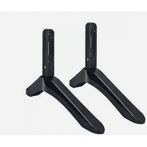 Rénovés Entasser TV Base de piédestal du pied, noir