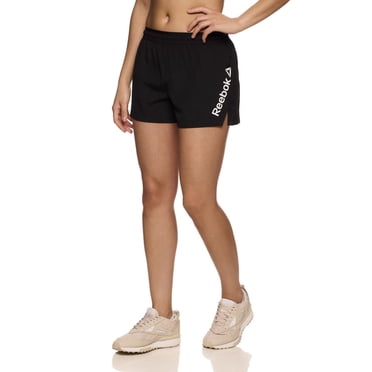 Reebok Short de course Staple pour femme avec doublure en maille