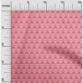 thumbnail image 2 of oneOone Viscose Chiffon Pink Fabric Asian Ornamental Craft Projects Decor Fabric Printed By The Yard 42 Inch Wide, 2 of 4
