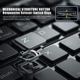 thumbnail image 2 of Zootealy Portable Aluminum Alloy Folding Bluetooth Keyboard with Dual Device Connectivity, 2 of 6