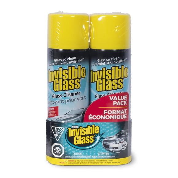 Invisible Glass Aerosol 19oz 2-pack